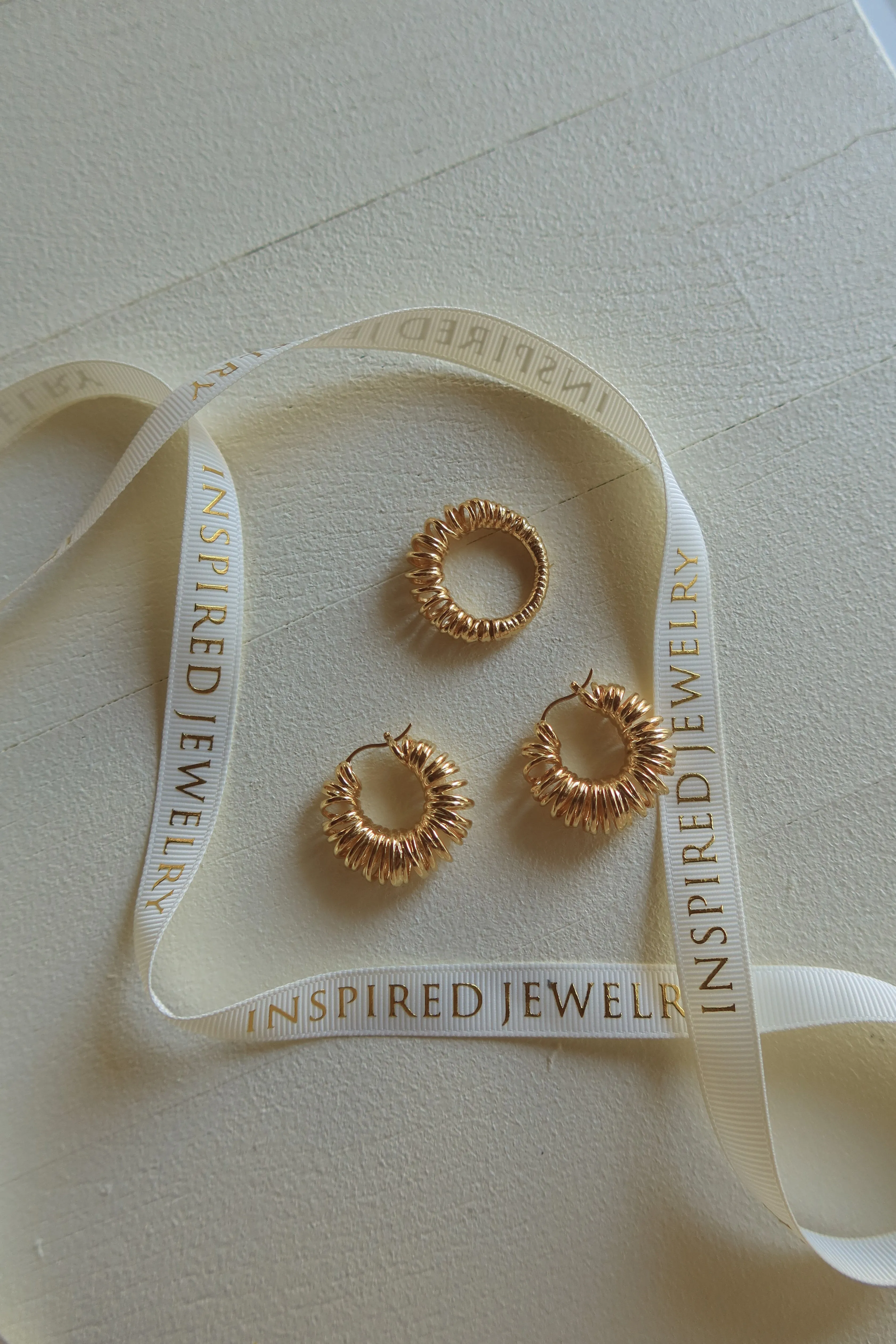 Telephone Wire Hoops( Hinge Back)