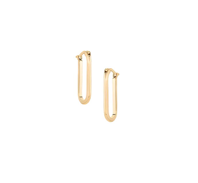 Thatch - Nadine 14K Gold Plated Hoop Earrings