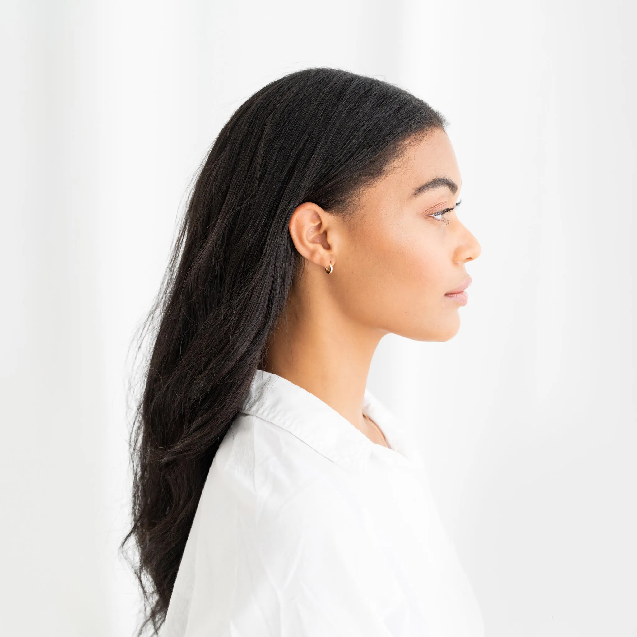 The Mini Gold Hoops