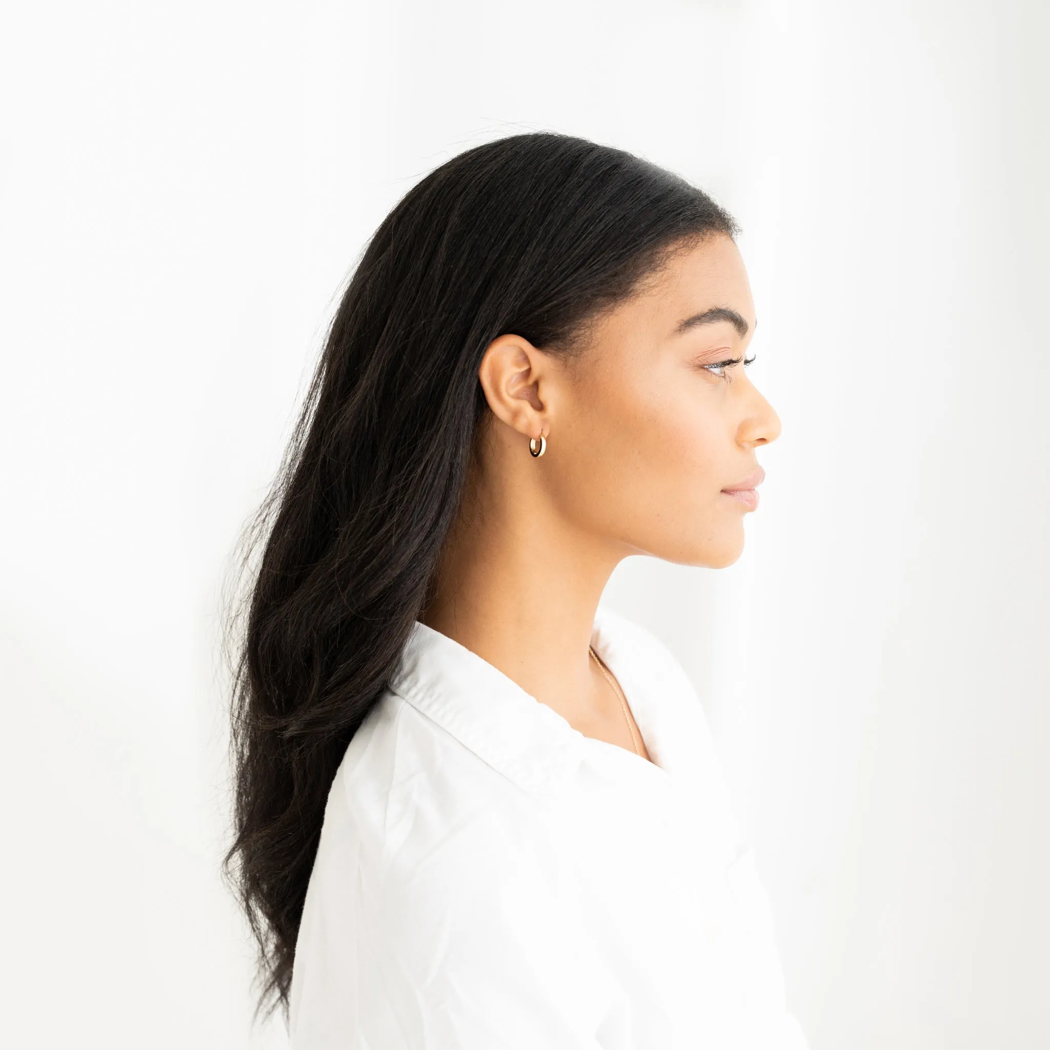 The Small Gold Hoops