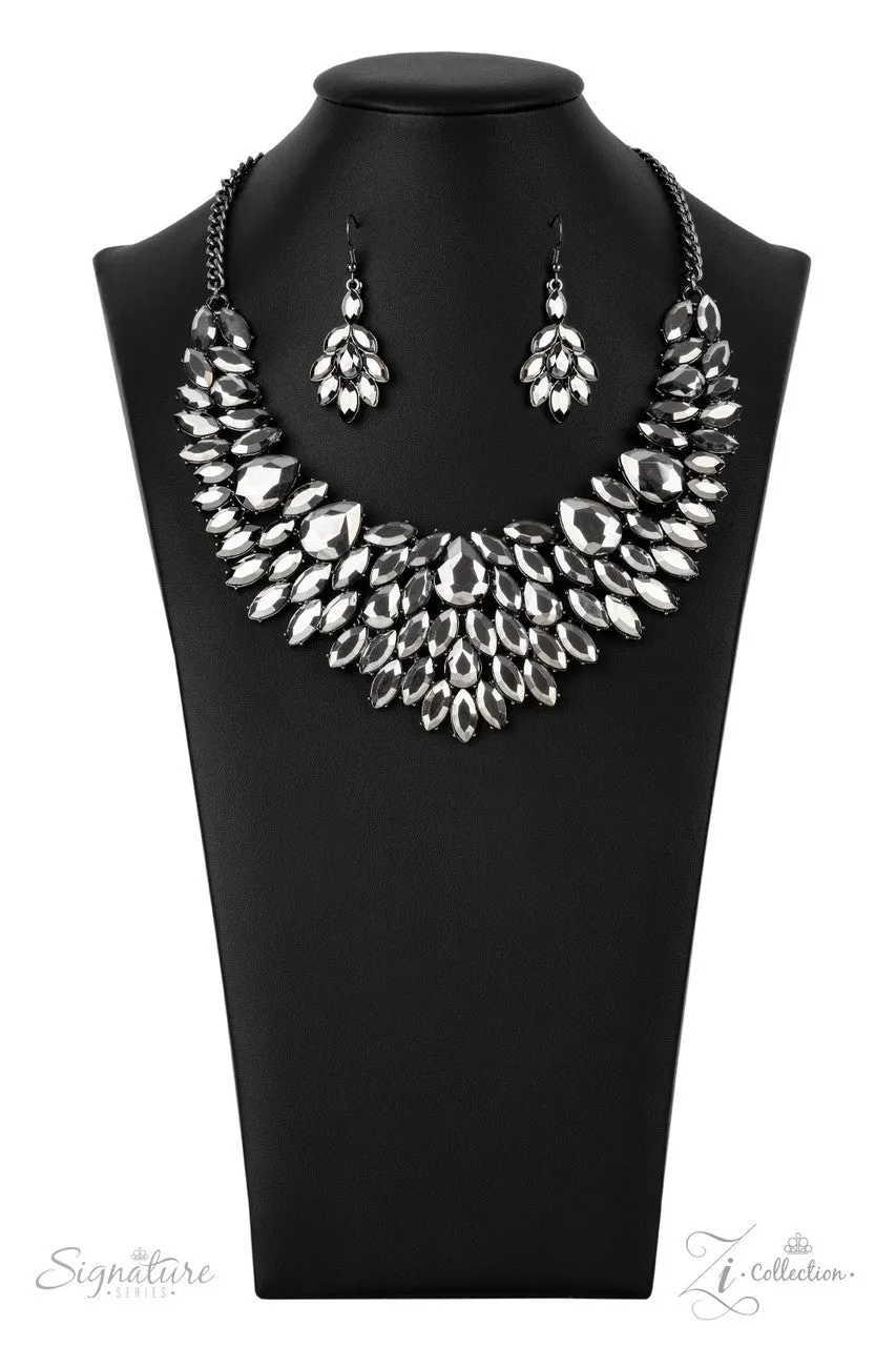 The Tanisha 2021 Zi Collection Black Paparazzi Necklace