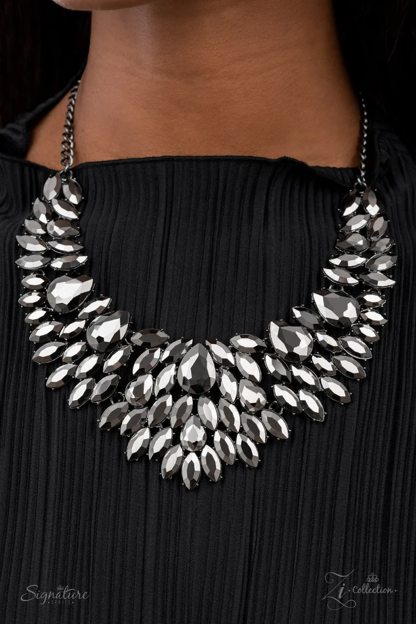 The Tanisha 2021 Zi Collection Black Paparazzi Necklace