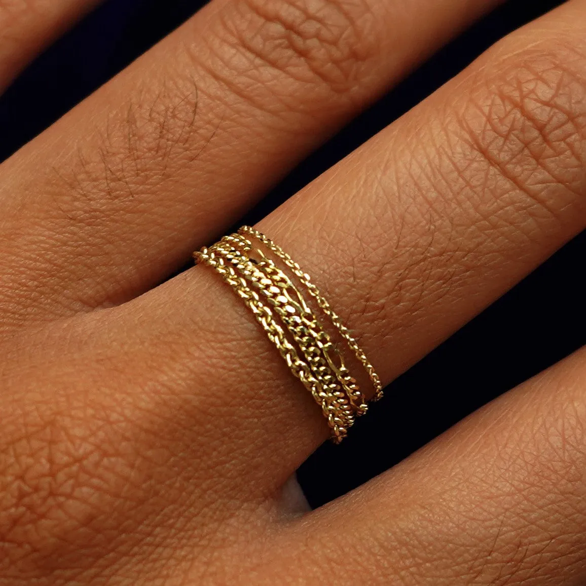 Thick Cable Ring