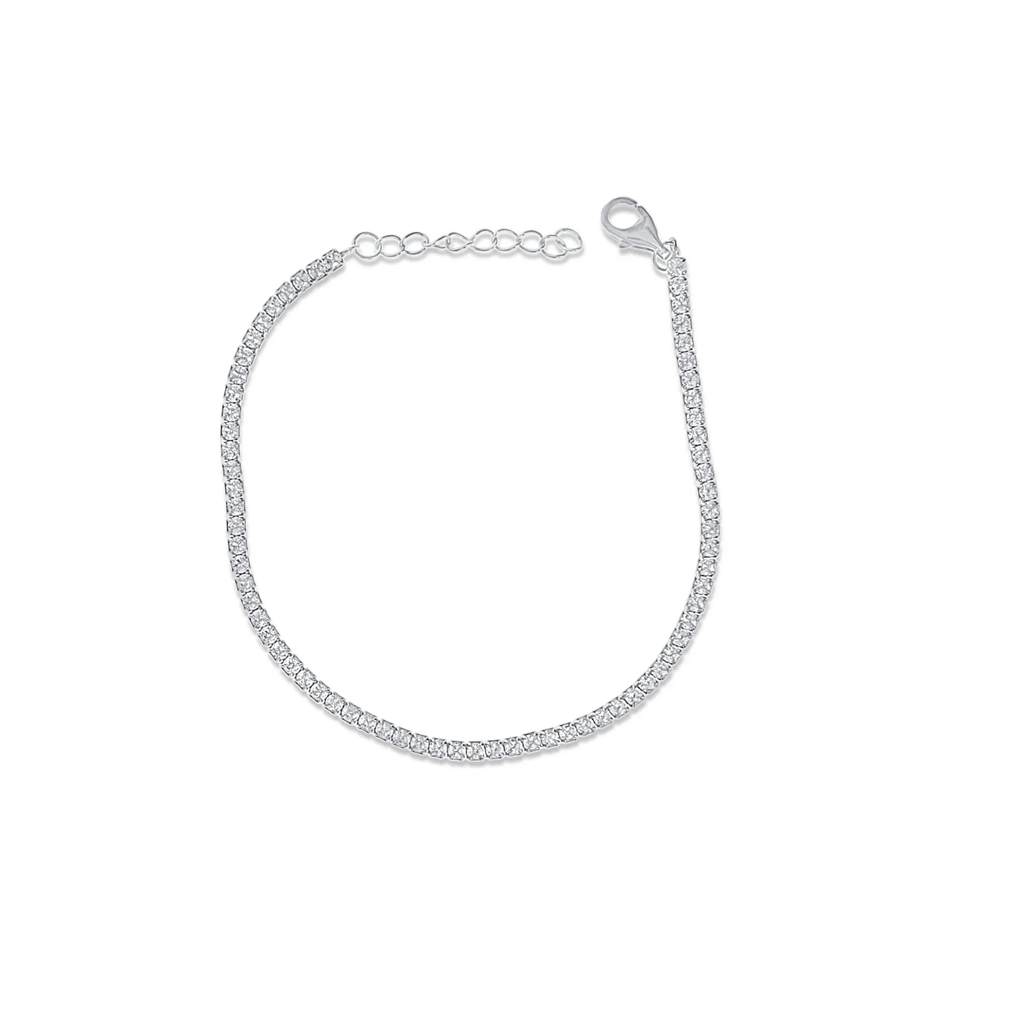 Thin Tennis Bracelet