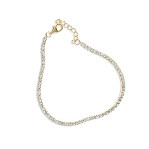 Thin Tennis Bracelet