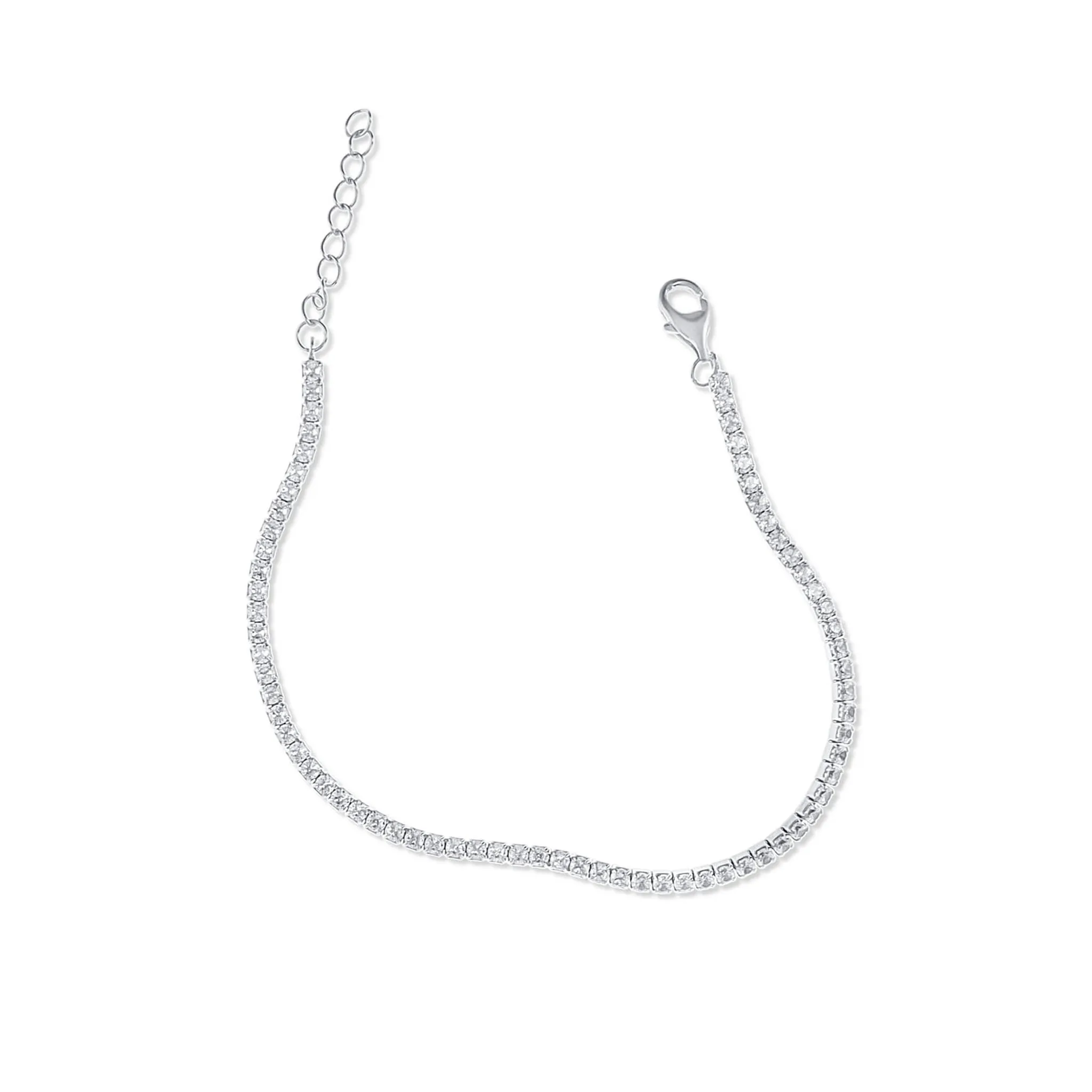 Thin Tennis Bracelet