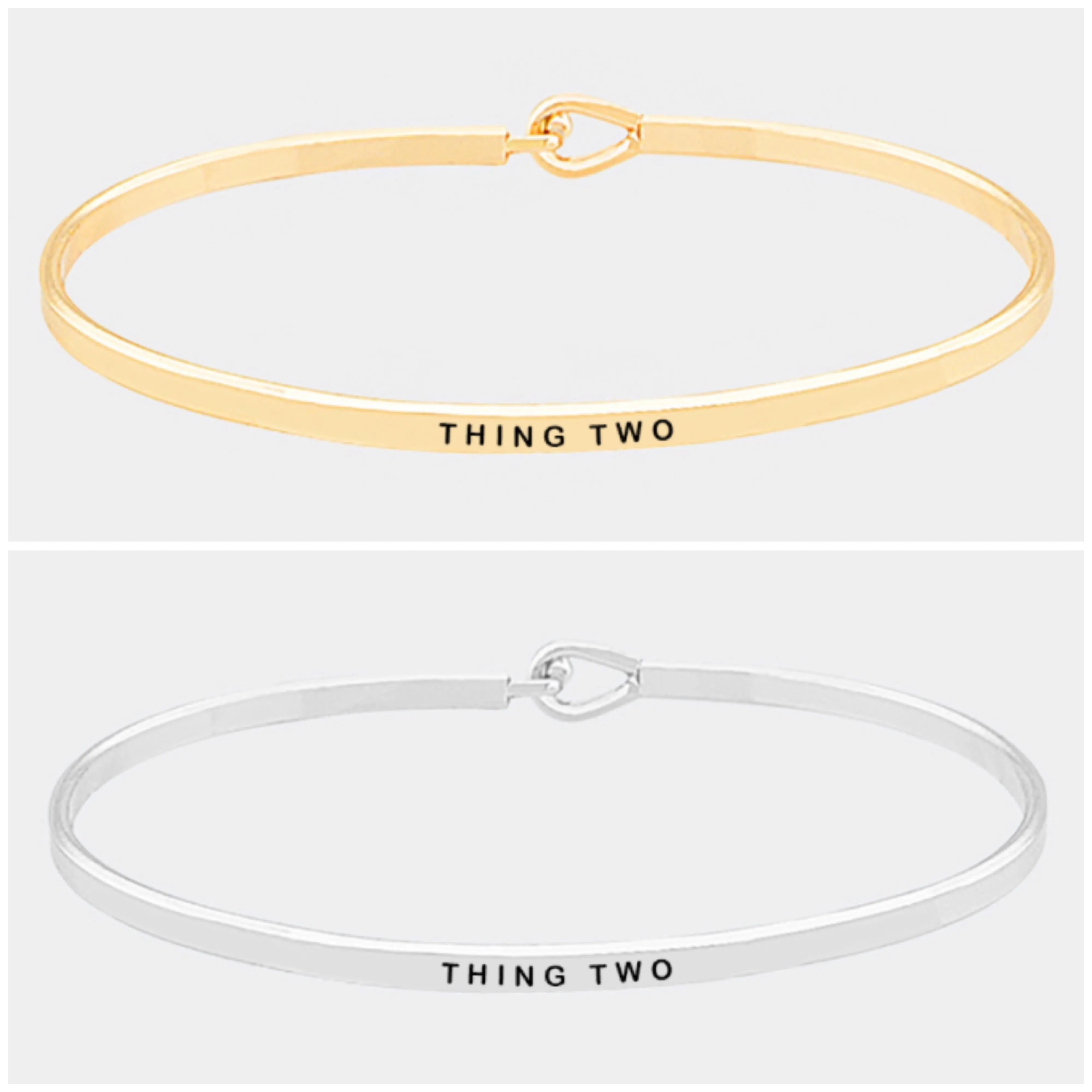 Thing Two Bangle Bracelet