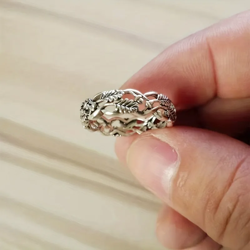 Thorny Ring Alloy Men's Retro Ring