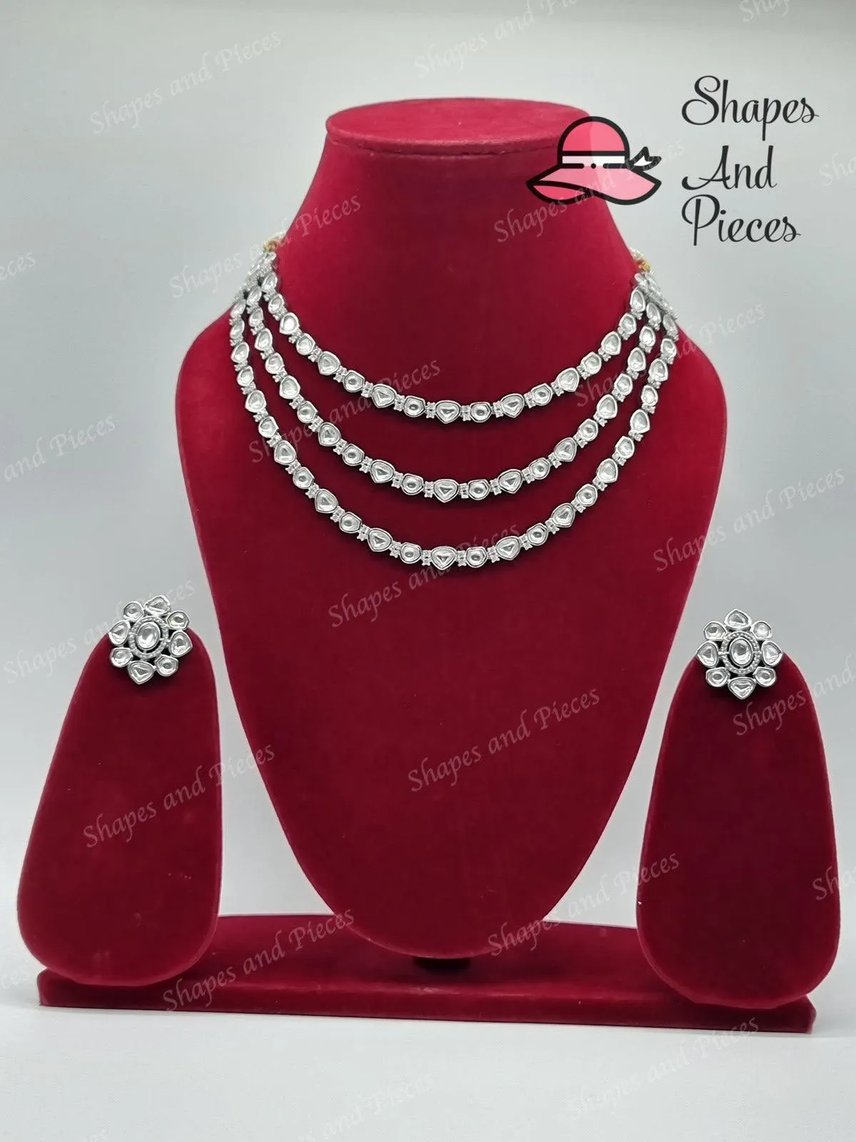 Three Layer Necklace Set