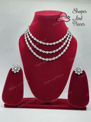 Three Layer Necklace Set