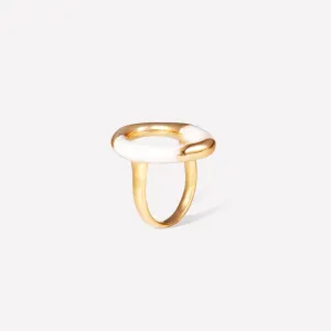 Time Ripples Round Ring
