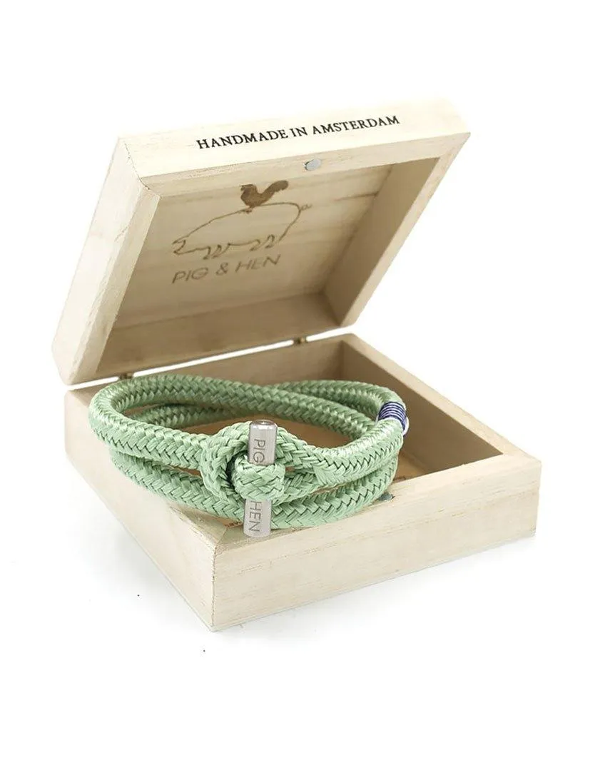 Tiny Ted 6mm Round Rope Mint Green