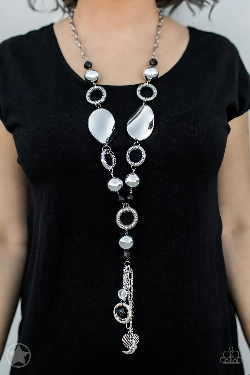 Total Eclipse of the Heart Silver Neclace