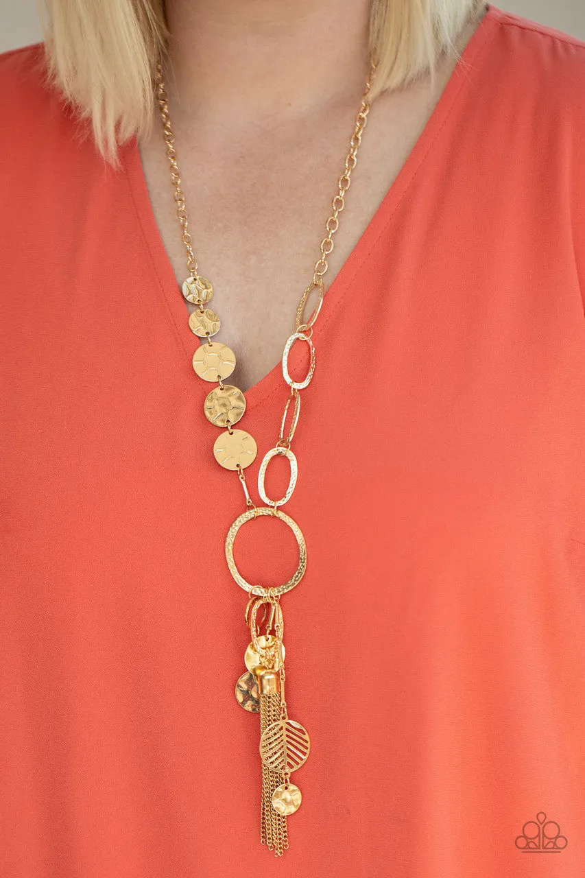 Trinket Trend Gold Paparazzi Necklace