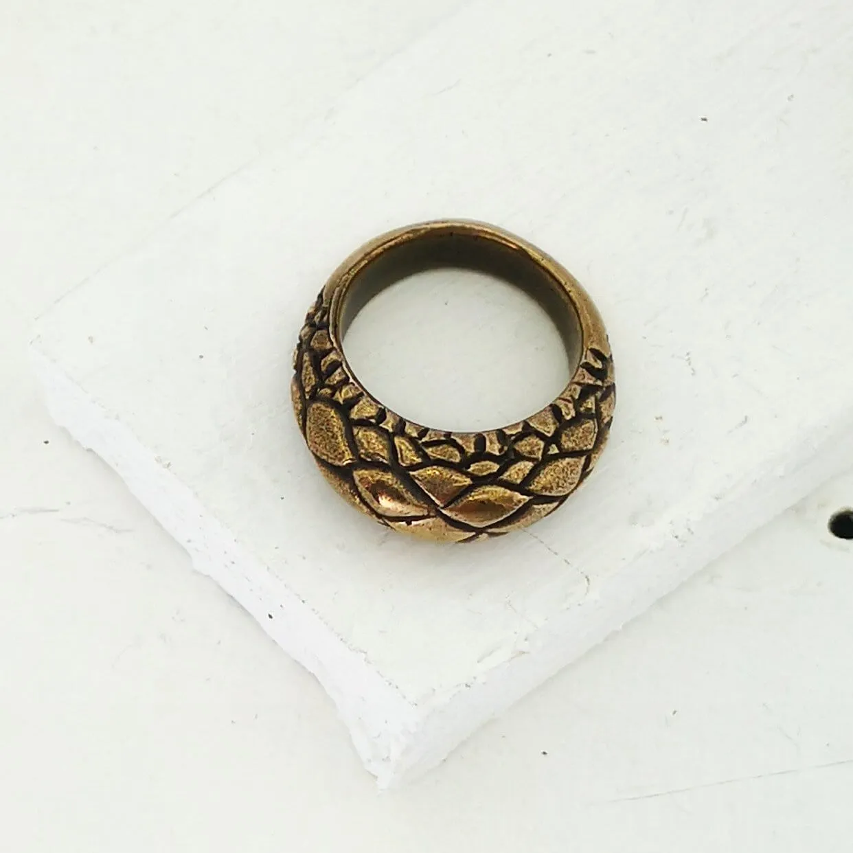 Tuatara Ring - Bronze