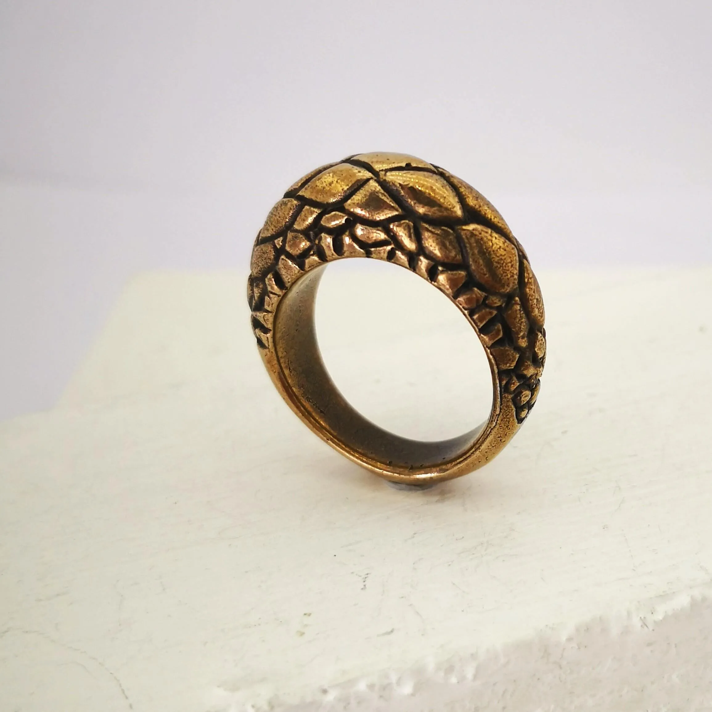 Tuatara Ring - Bronze