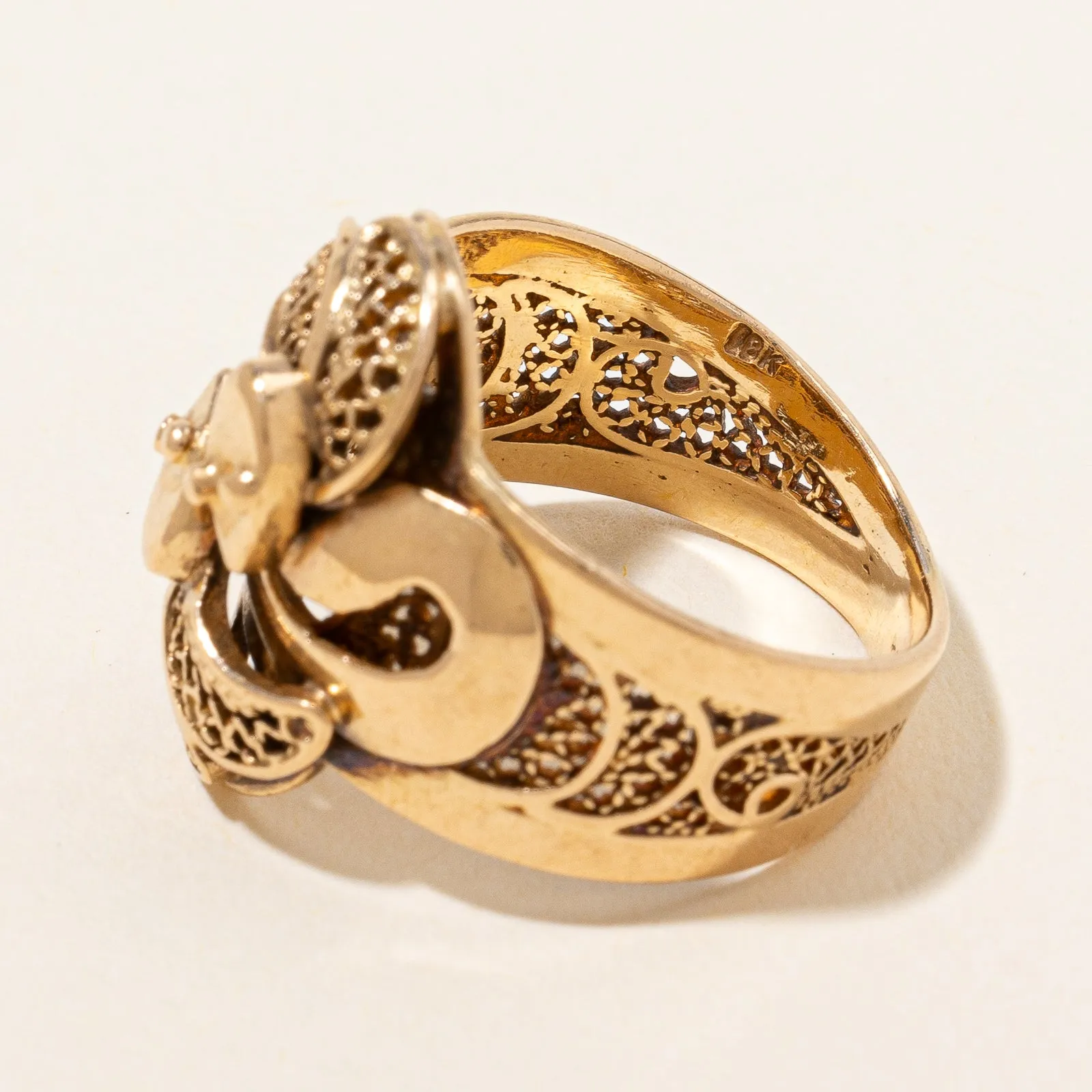 Twisted Serpent Keeper Ring | SZ 7.5 |