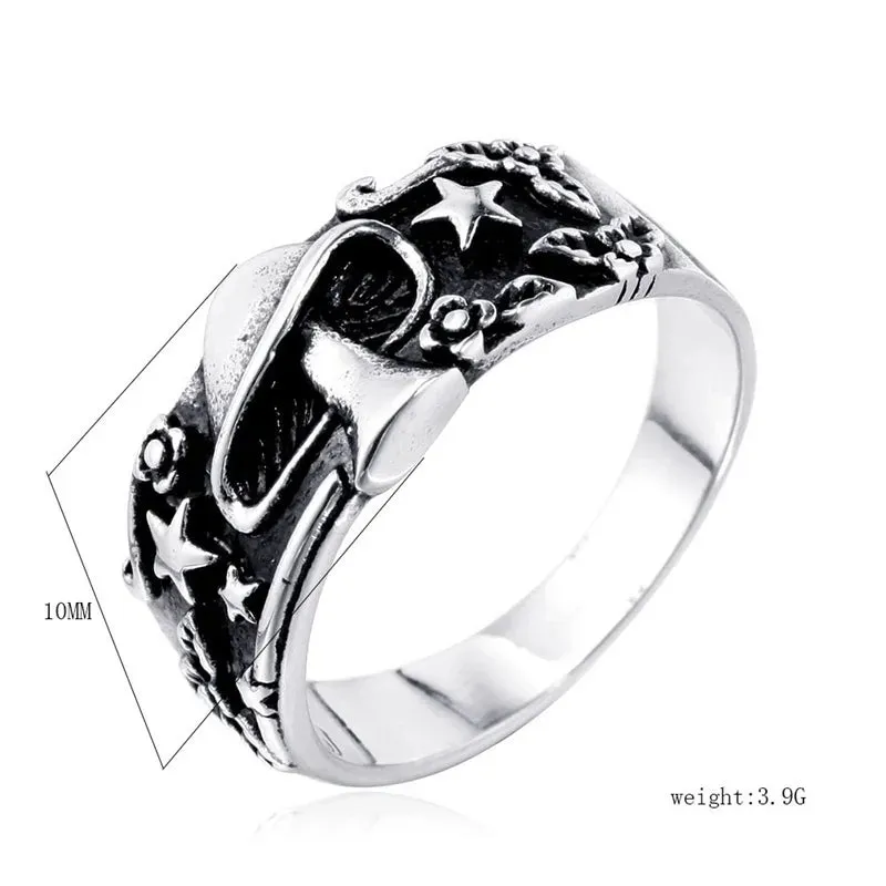 Unisex Funky Mushroom Ring