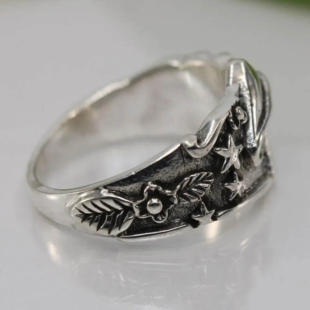 Unisex Funky Mushroom Ring