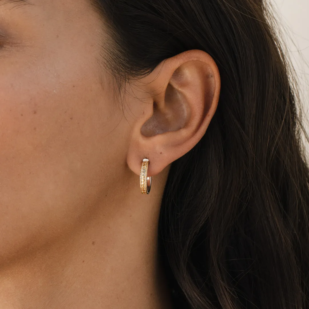Unity Hoop Earrings - Gold