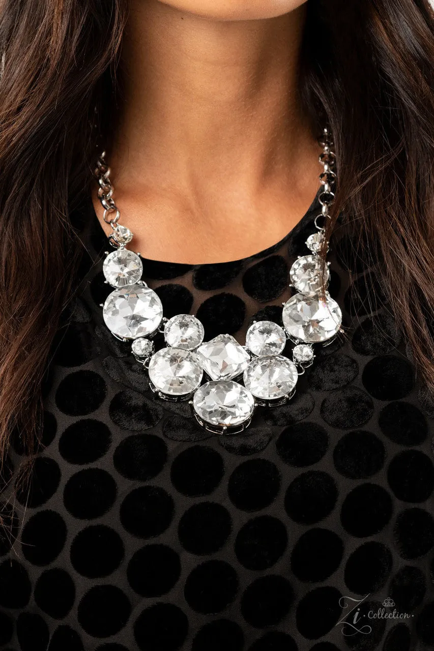 Unpredictable 2020 Zi Collection White Paparazzi Necklace