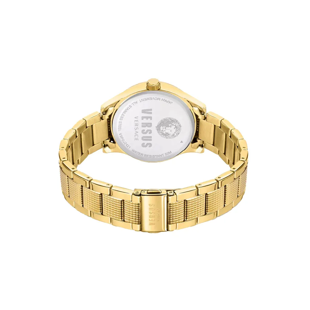 Versus Versace Bayside Women's Black Dial Gold Stainless Steel Watch