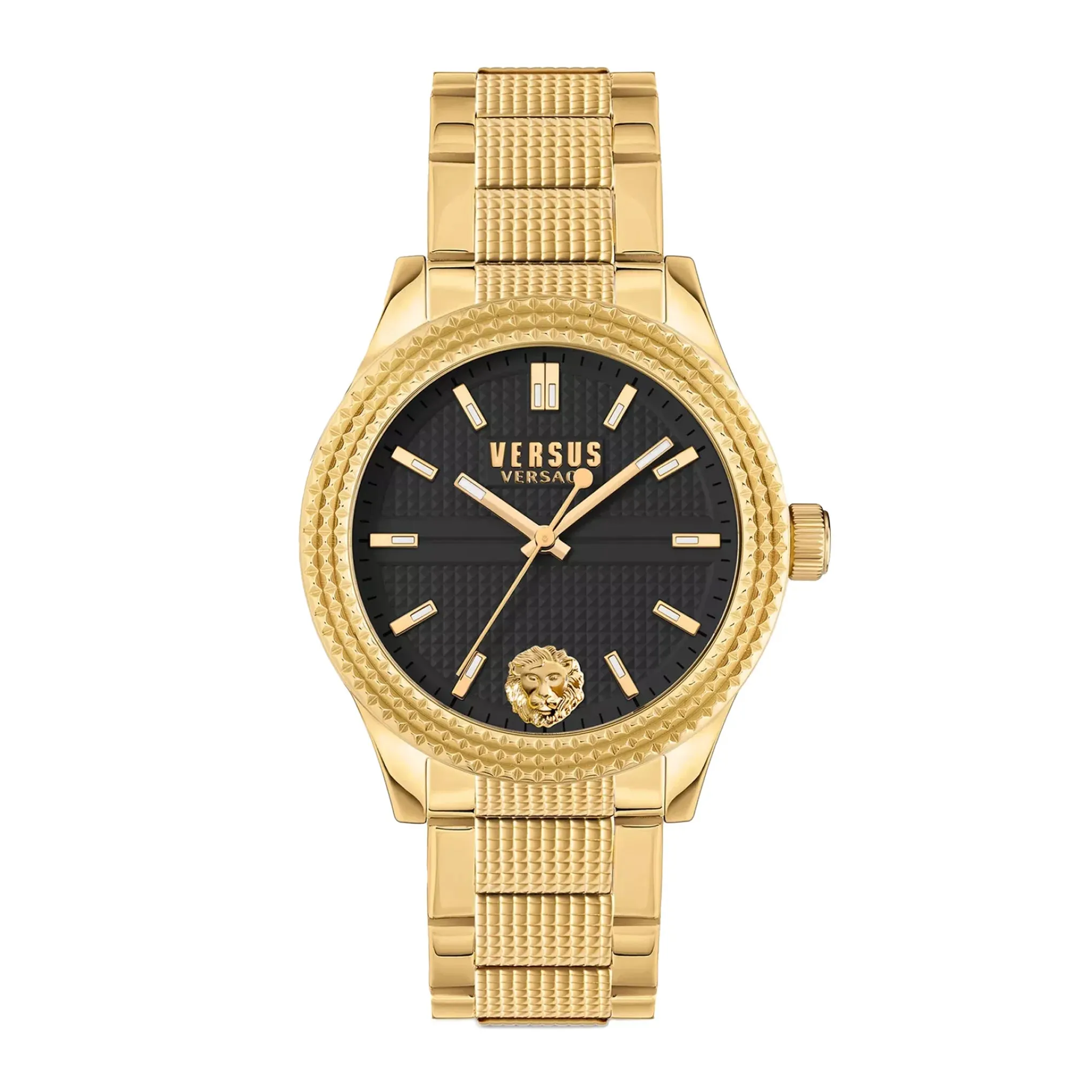 Versus Versace Bayside Women's Black Dial Gold Stainless Steel Watch