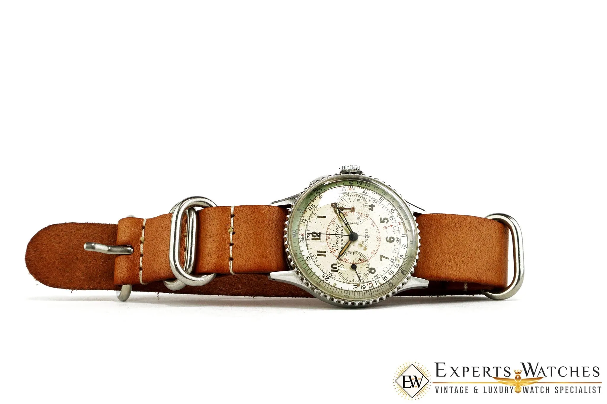Vintage 1946 Breitling 769 Chronomat Chronograph Venus 175 Certified Watch