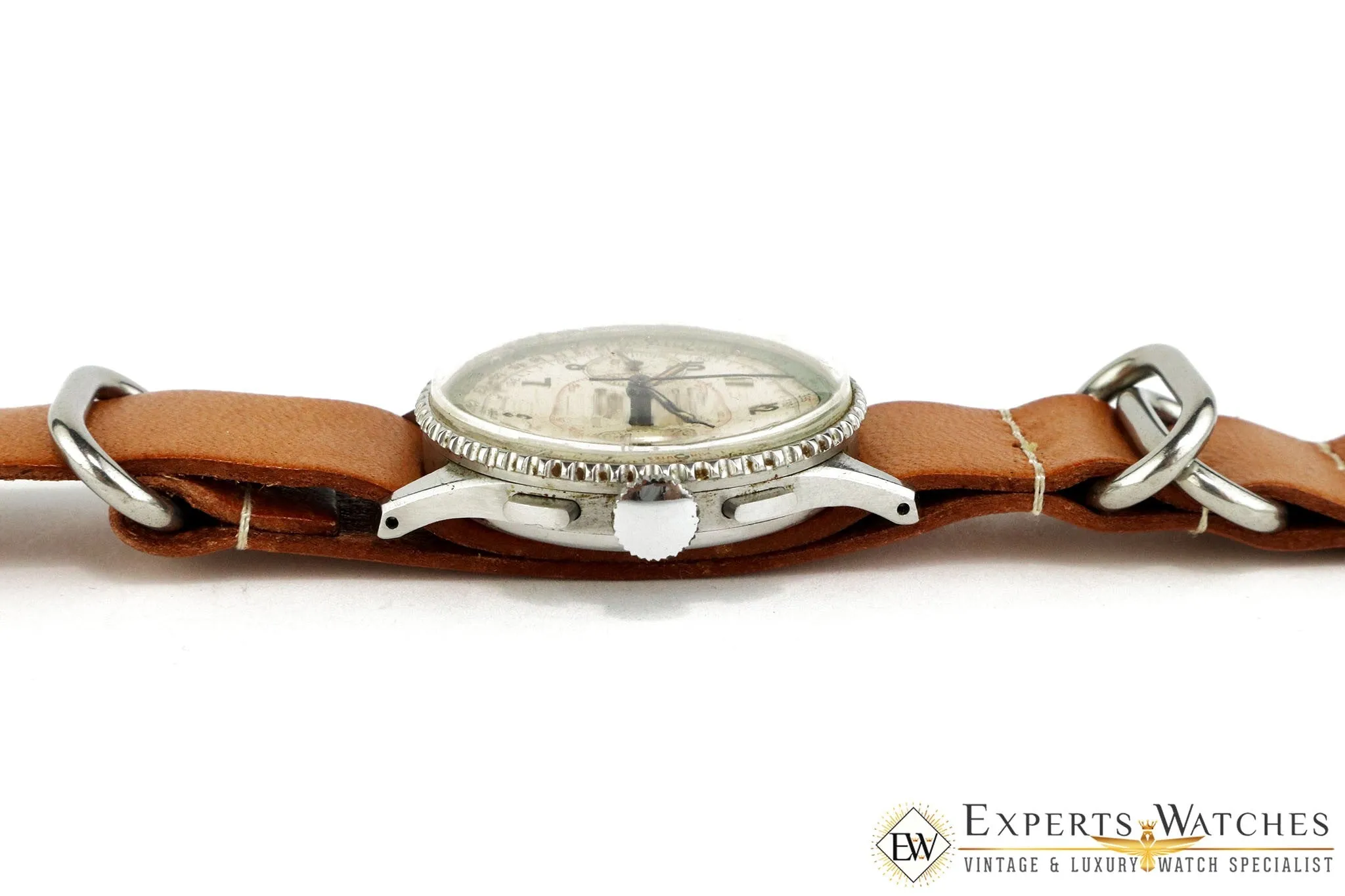 Vintage 1946 Breitling 769 Chronomat Chronograph Venus 175 Certified Watch