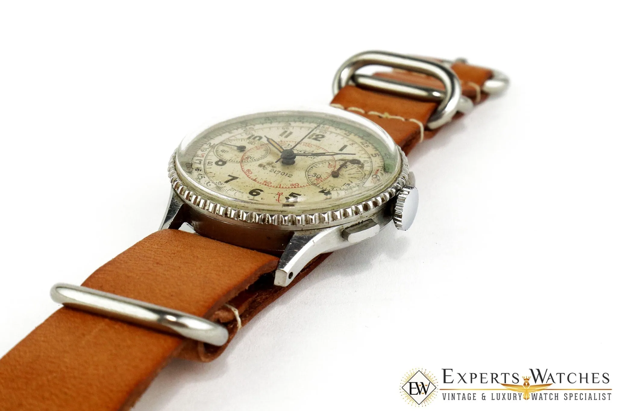 Vintage 1946 Breitling 769 Chronomat Chronograph Venus 175 Certified Watch