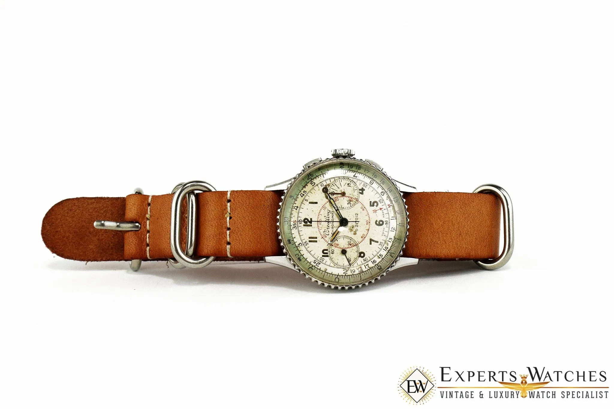 Vintage 1946 Breitling 769 Chronomat Chronograph Venus 175 Certified Watch