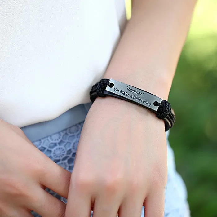 Vintage Bracelets & Bangles Charm Leather Bracelets for Women Men Friendship Bracelets Fine Jewelry New Year Gift