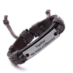 Vintage Bracelets & Bangles Charm Leather Bracelets for Women Men Friendship Bracelets Fine Jewelry New Year Gift