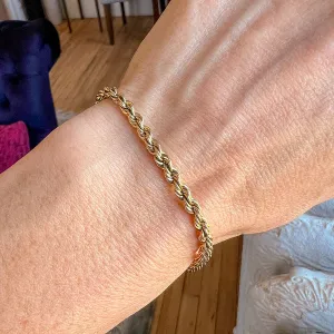 Vintage Rope Chain Bracelet