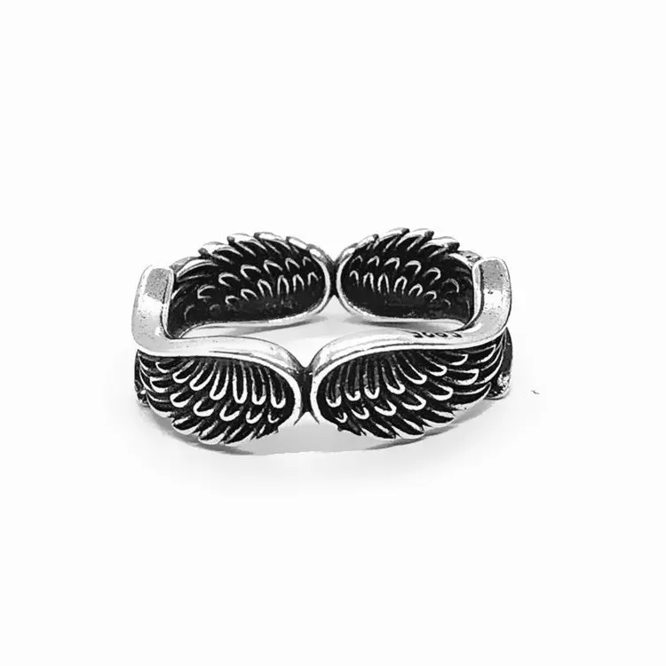 Wing Dragon Punk Ring for Women Girl Party Gift  Retro Hiphop