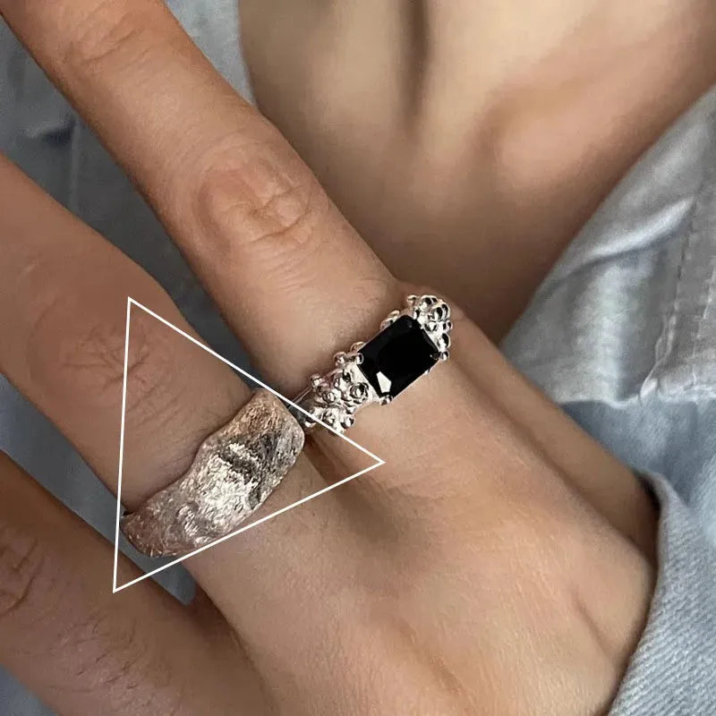 Wing Dragon Punk Ring for Women Girl Party Gift  Retro Hiphop