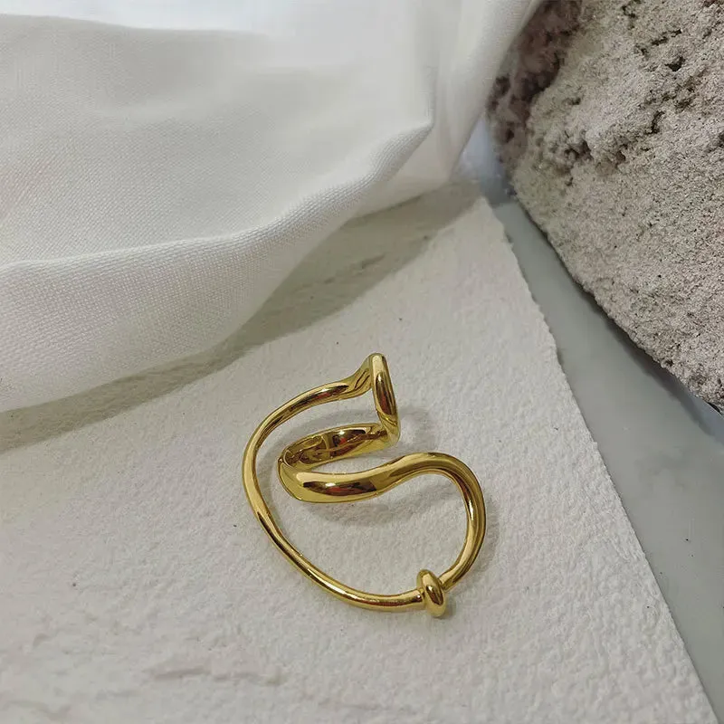 Wing Dragon Punk Ring for Women Girl Party Gift  Retro Hiphop