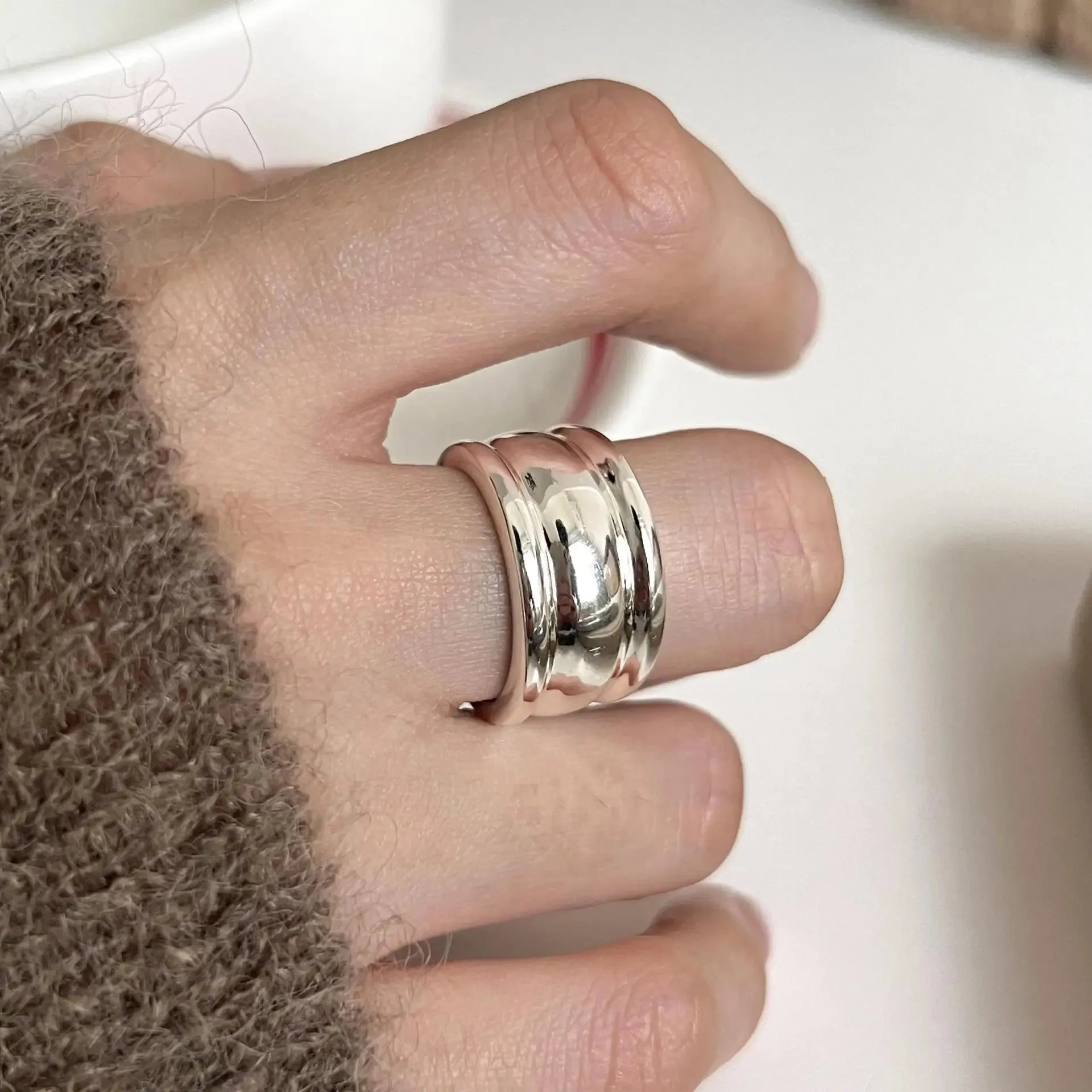 Wing Dragon Punk Ring for Women Girl Party Gift  Retro Hiphop