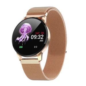 Women Sport Smart Watch LED Waterproof SmartWatch Heart Rate Blood Pressure Pedometer Watch Clock For Android iOS