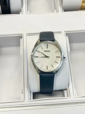 Women's Seiko Watch Mother Of Pearl Dial