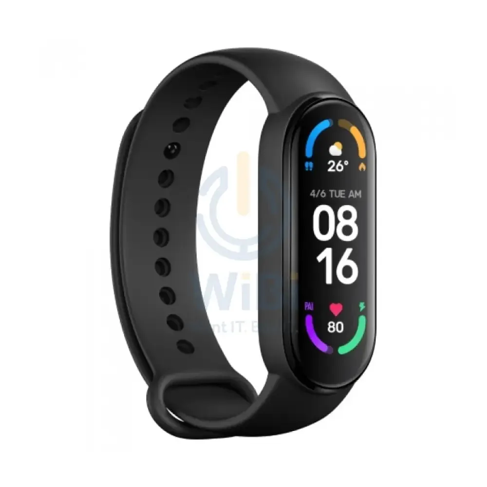 Xiaomi Mi Smart Band 6 Activity Tracker - 1.5-inch AMOLED / 125mAh / Bluetooth 5.0 / Black