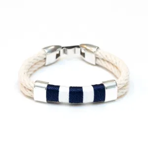 Yarmouth - Ivory/Navy/White/Silver