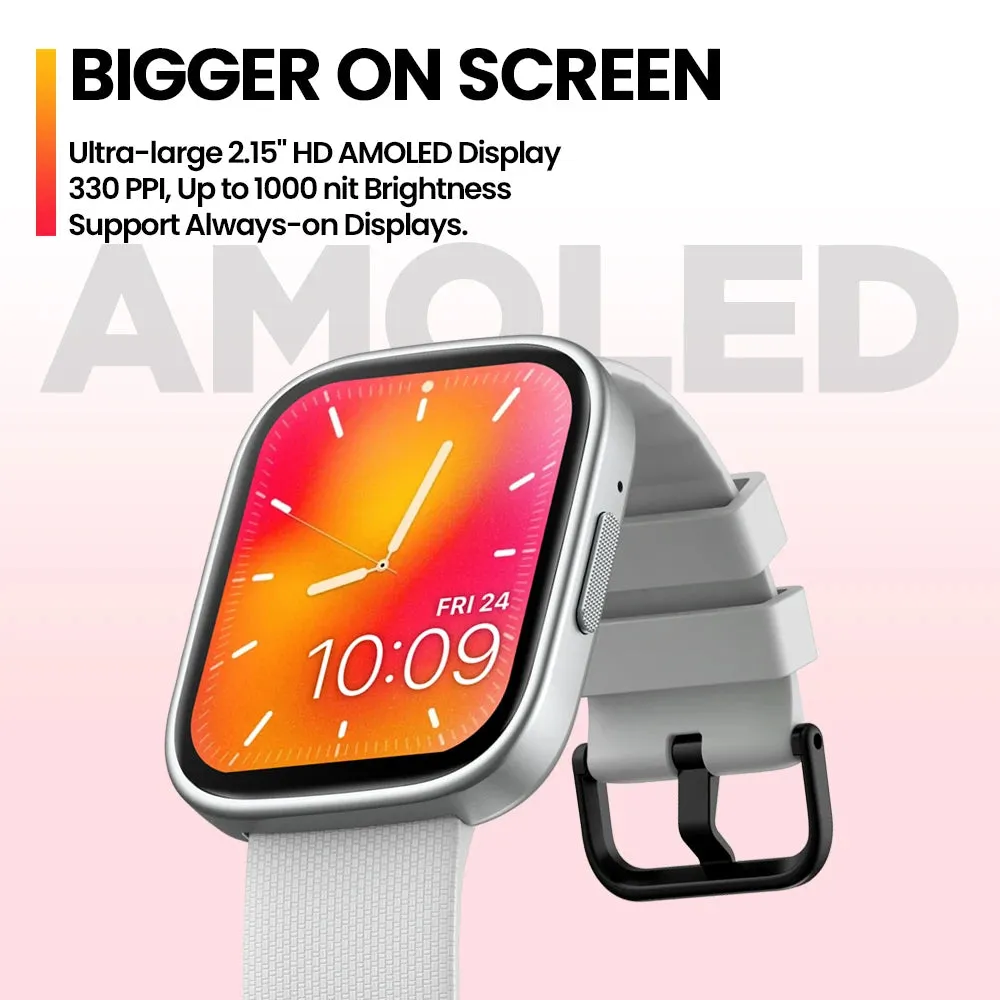 ZEBLAZE GTS 3 Plus 2.15" HD AMOLED Smart Watch