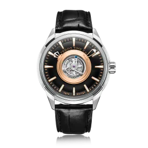 ZEROO T6 THE QUASER CENTER TOURBILLONMANUAL TOURBILLON WATCH FOR GENTS - ZT006SBR
