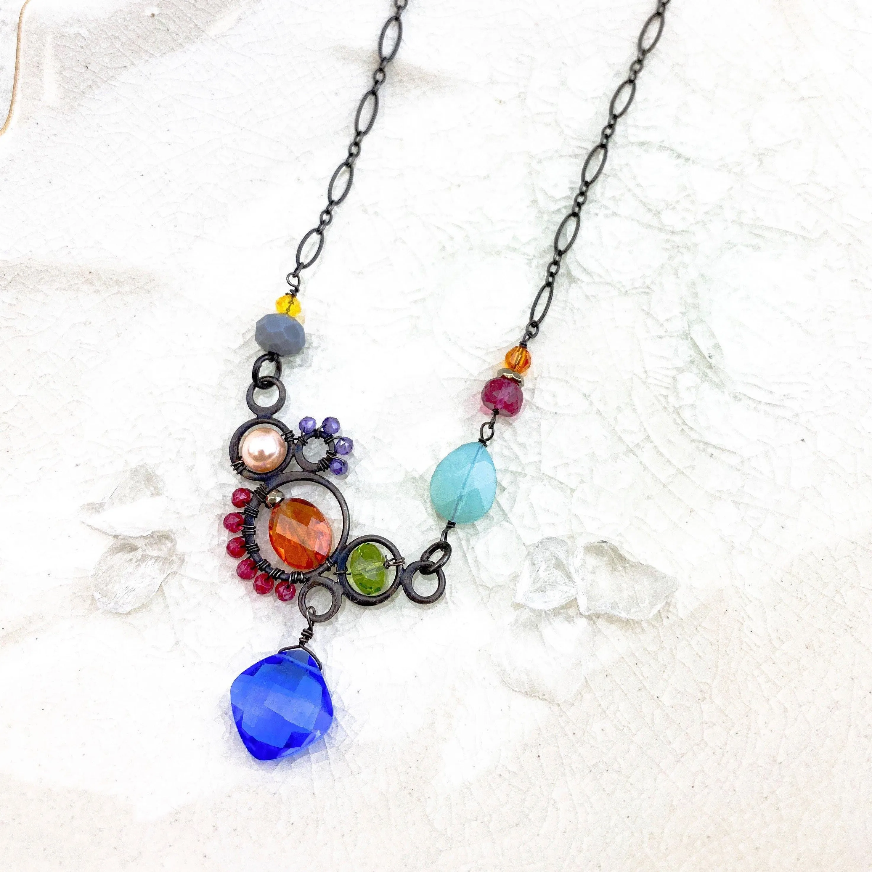 Zoe PopArt Bubble Necklace